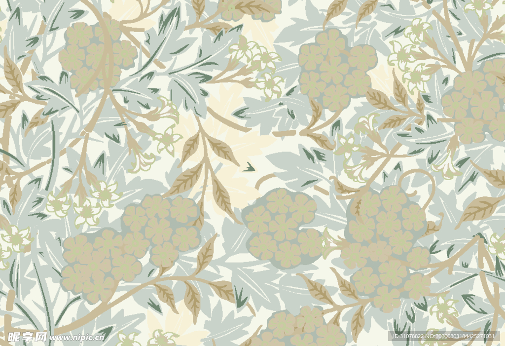 植物花朵背景底纹