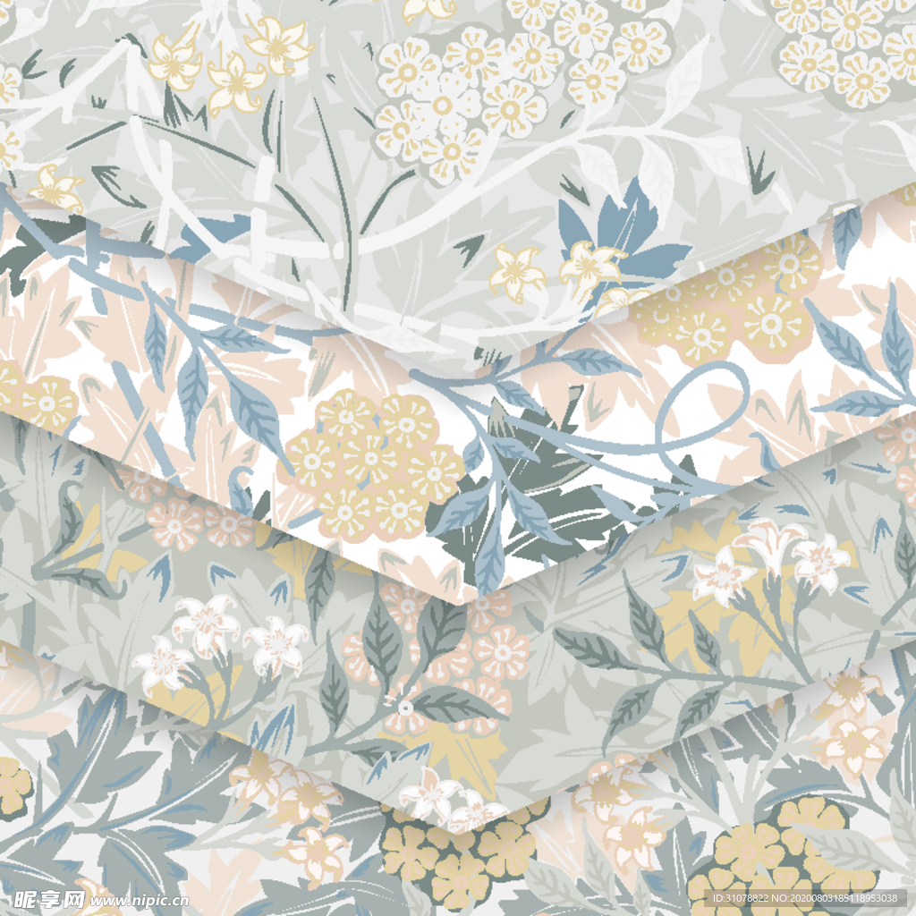 植物花朵背景底纹