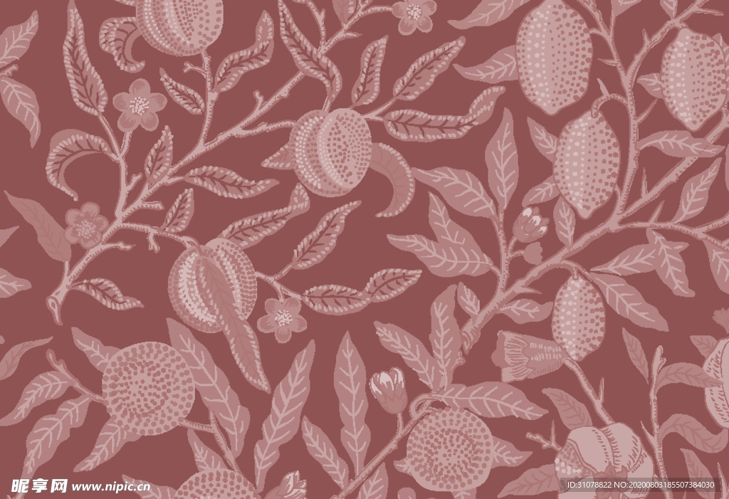 植物花朵背景底纹