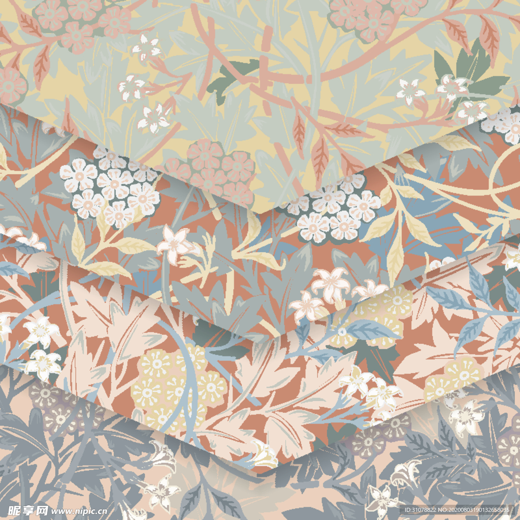 植物花朵背景底纹