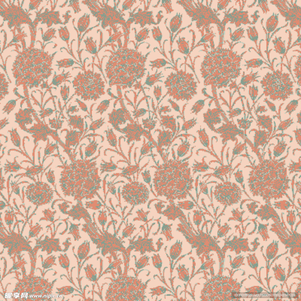 植物花朵背景底纹