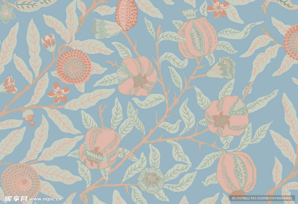 植物花朵背景底纹