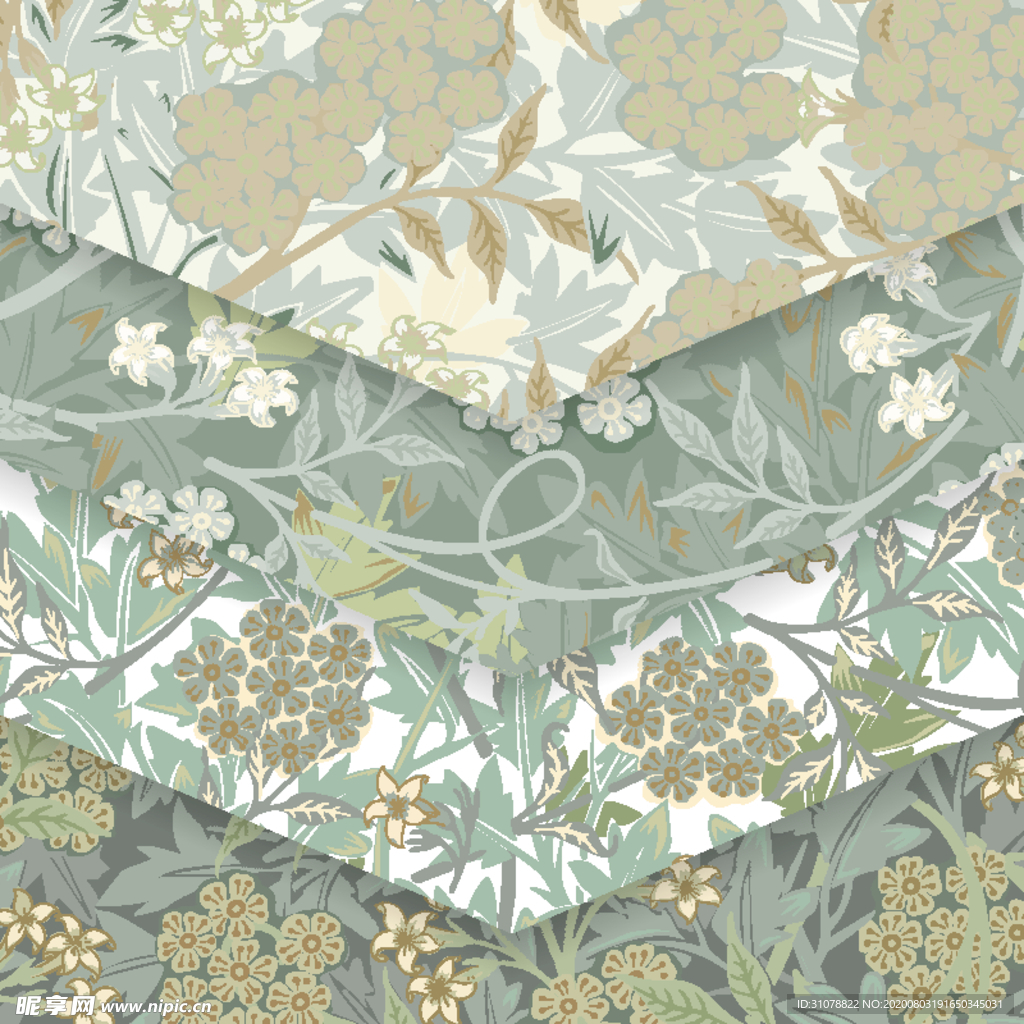 植物花朵背景底纹