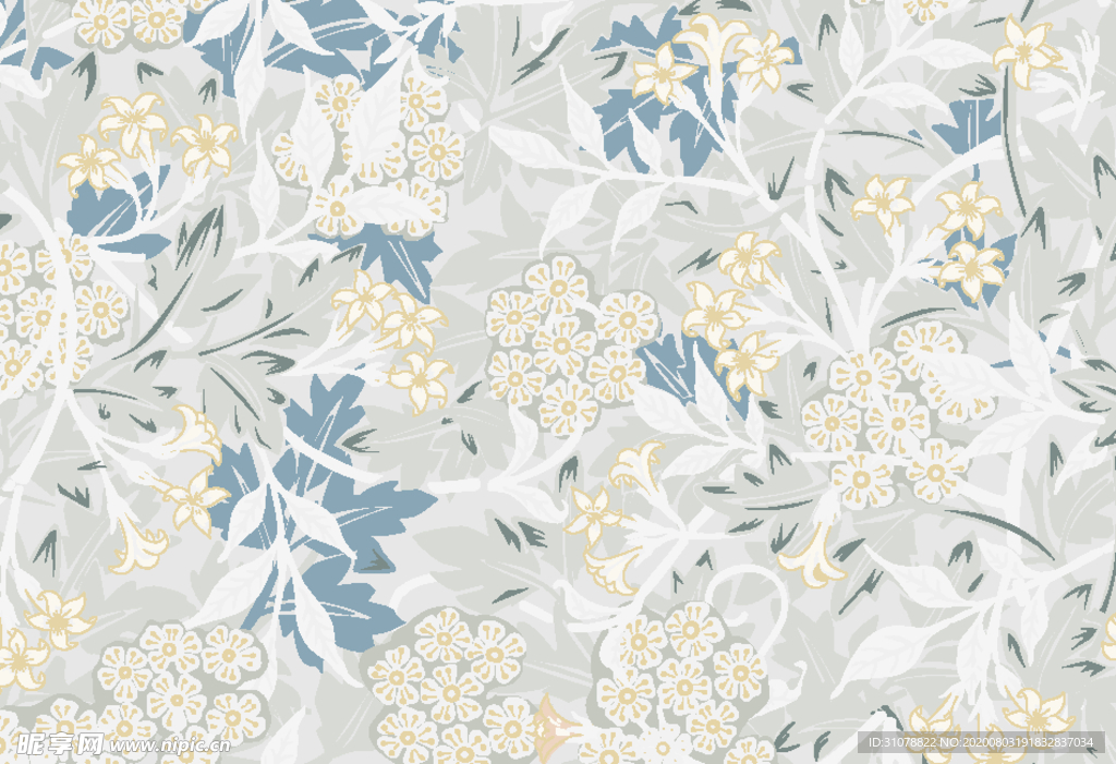 植物花朵背景底纹