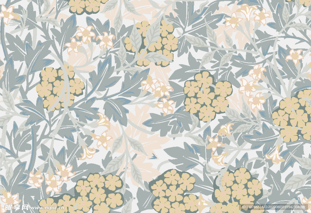 植物花朵背景底纹