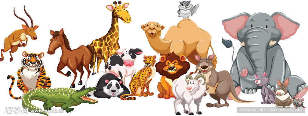 矢量动物素材