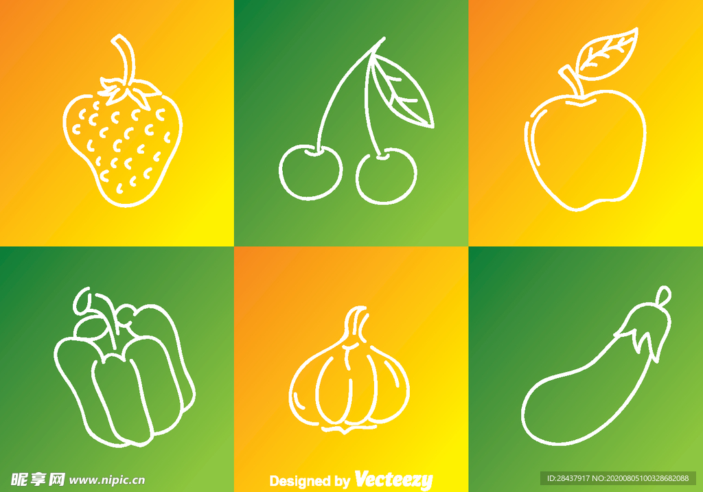 矢量果蔬素材