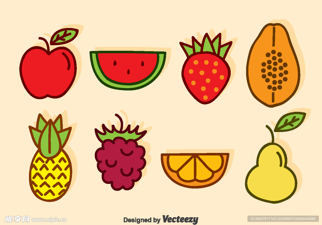 矢量果蔬素材