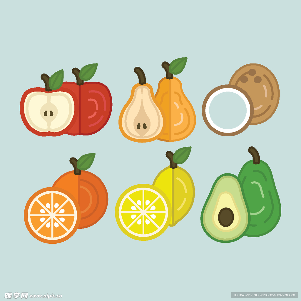 矢量果蔬素材
