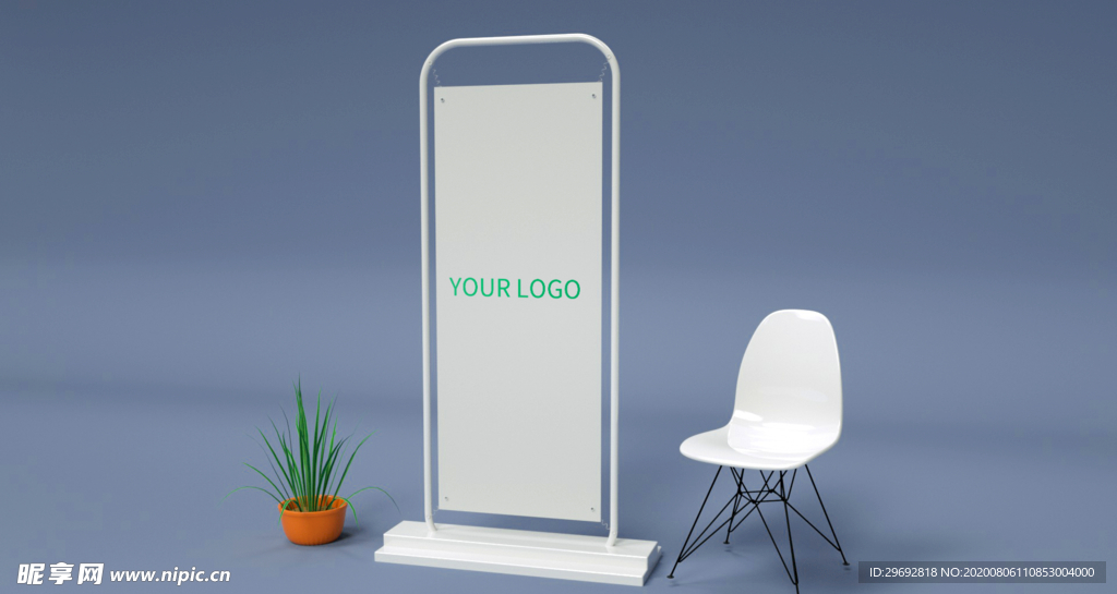 易拉宝展架样机