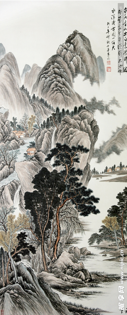山水装饰画