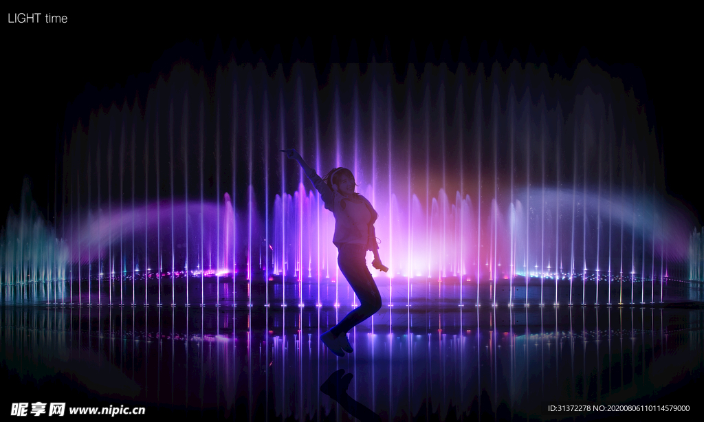 炫酷流沙光效图片