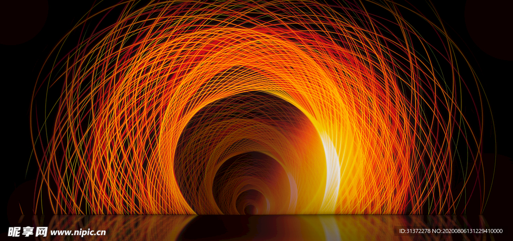 炫酷流光炫彩光效图片