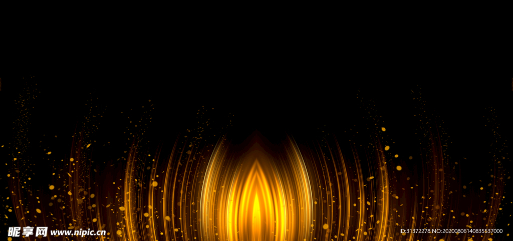 炫酷流光炫彩光效图片