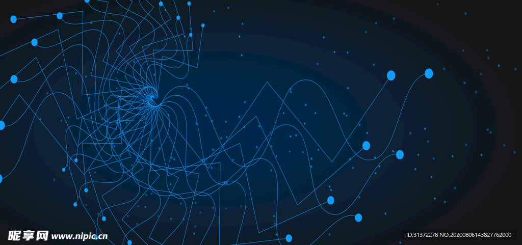 炫酷流光炫彩光效图片