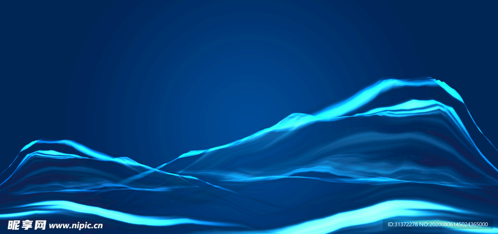 炫酷流光炫彩光效图片