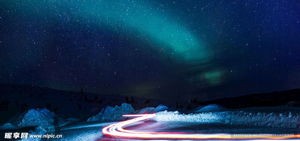 炫酷流光炫彩光效图片