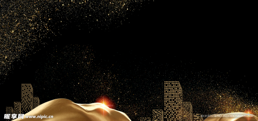 炫酷流光炫彩光效图片