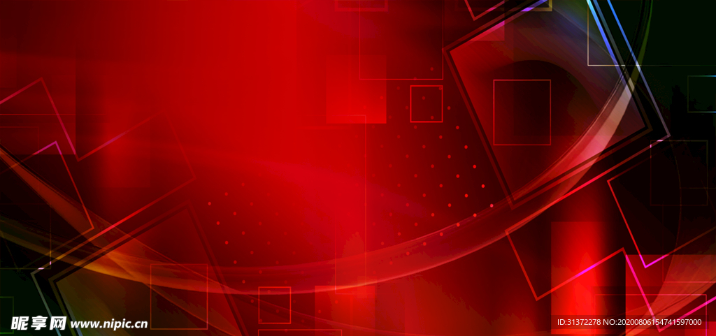 炫酷流光炫彩光效图片