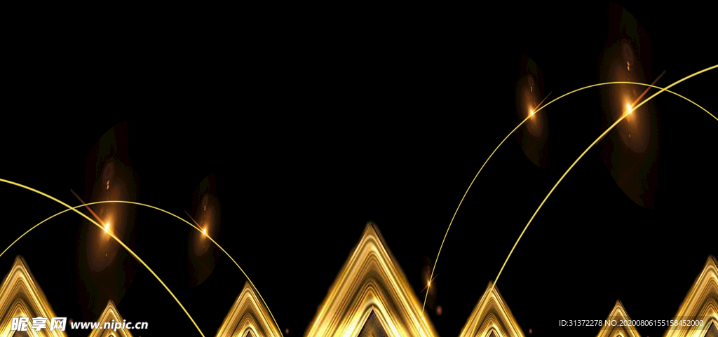 炫酷流光炫彩光效图片