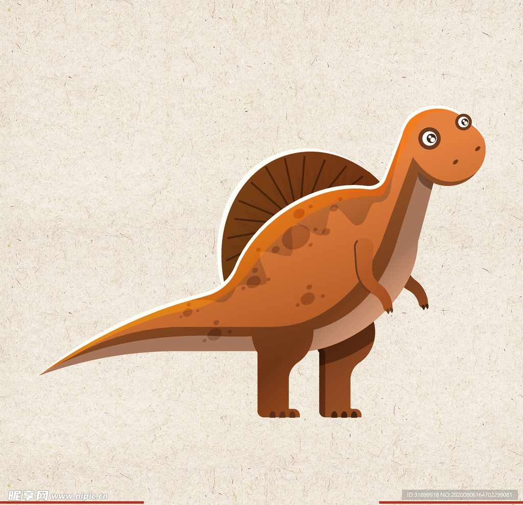 矢量动物 矢量植物 插画 手绘