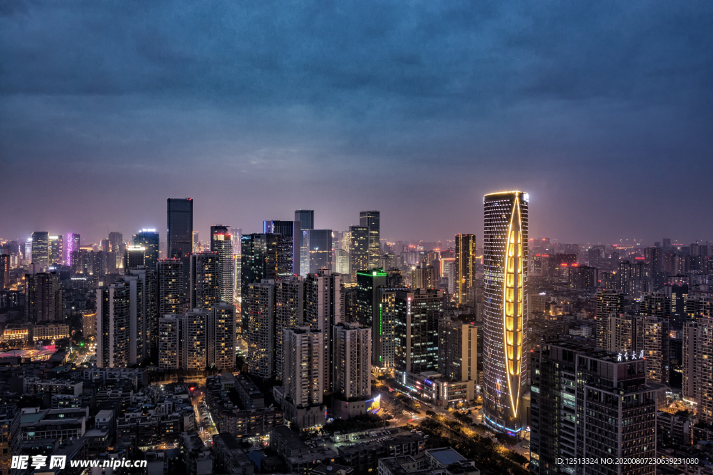 成都夜景