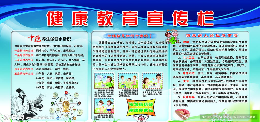 健康教育宣传栏