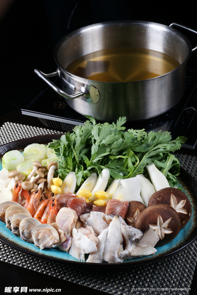 火锅海鲜综合火锅