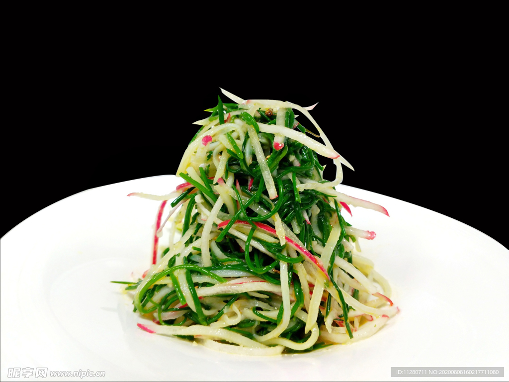 沙葱拌萝卜丝儿