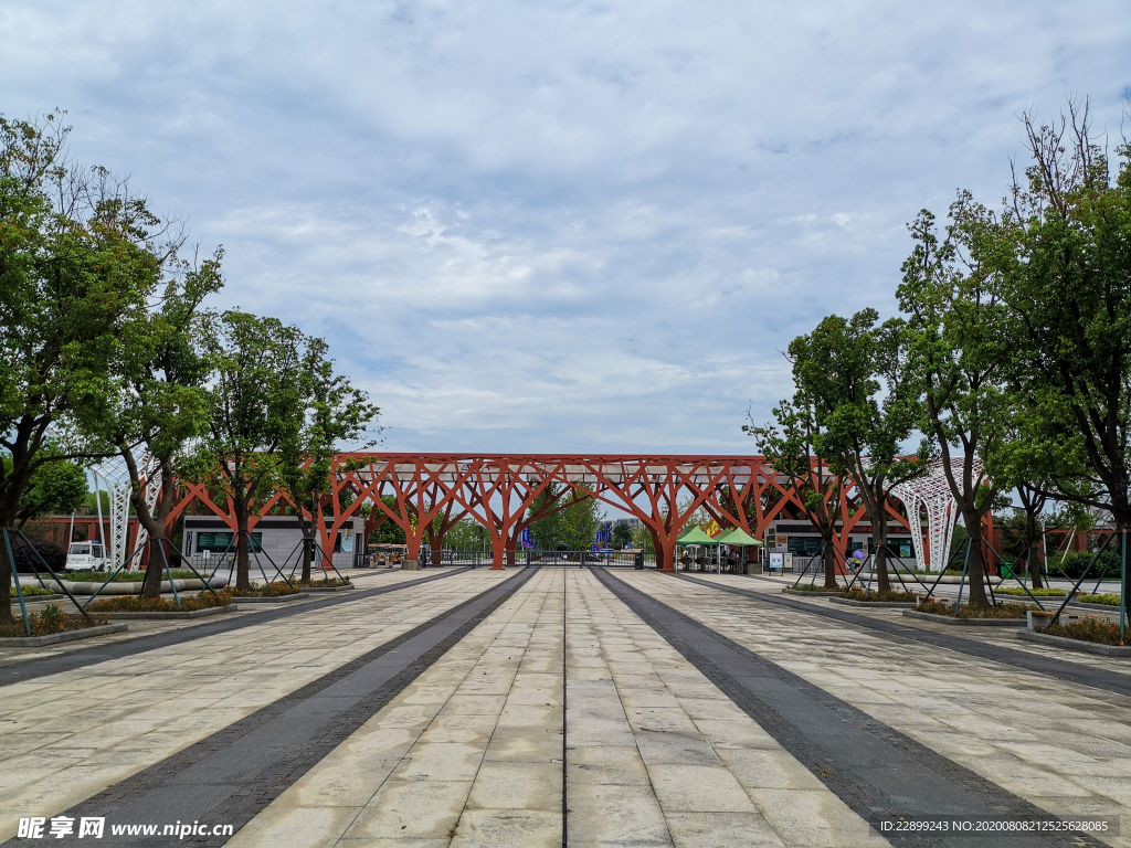 宁波植物园正门