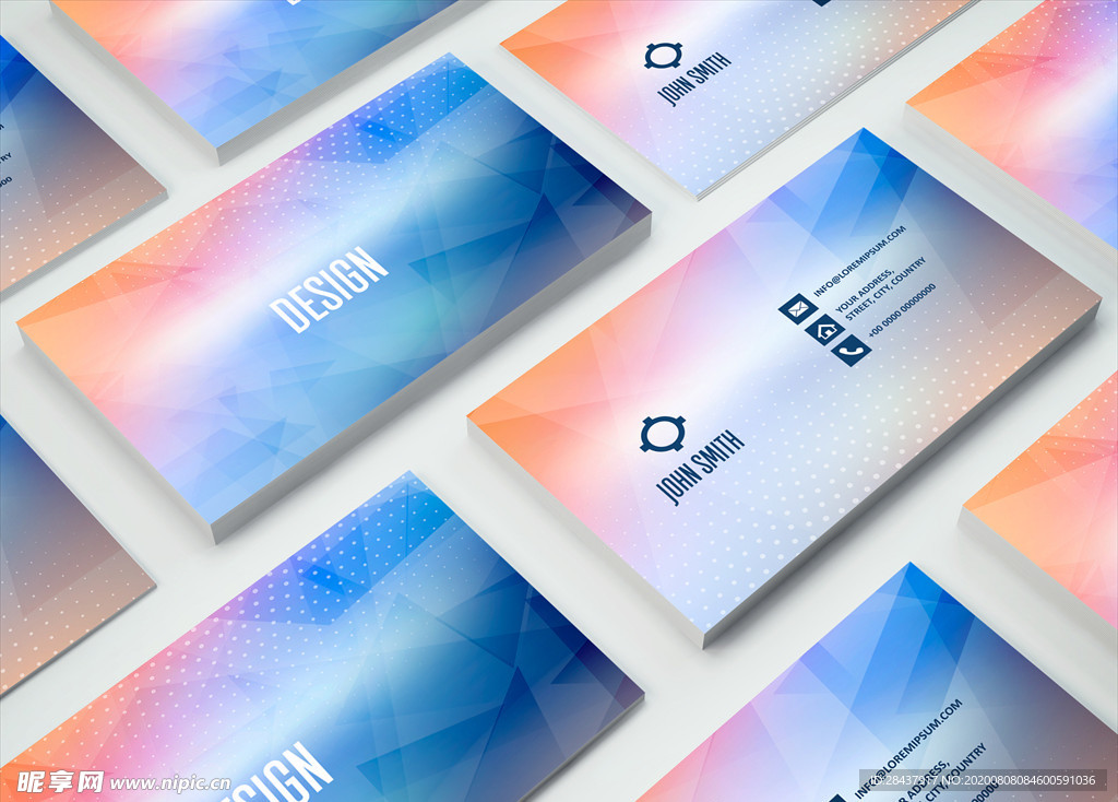 矢量名片模板