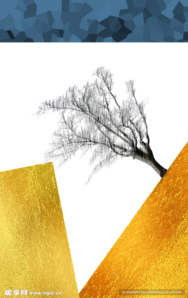 几何抽象简约装饰画