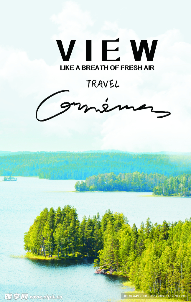 美丽风景装饰画