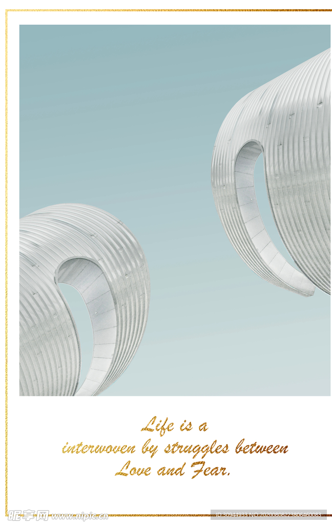 时尚建筑装饰画