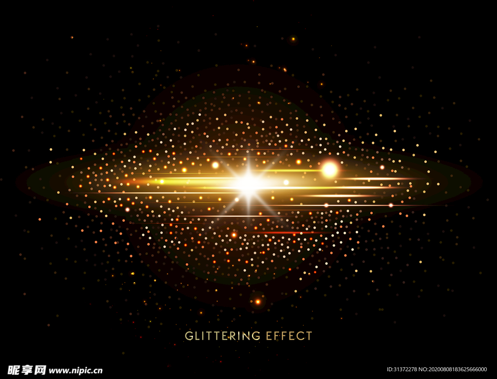 炫酷流光炫彩光效图片