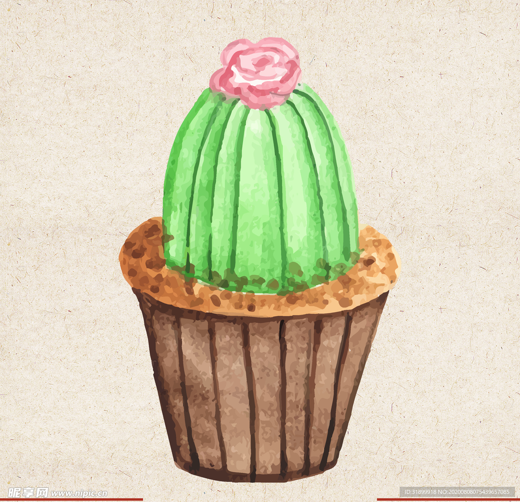 矢量动物 矢量植物 插画 手绘