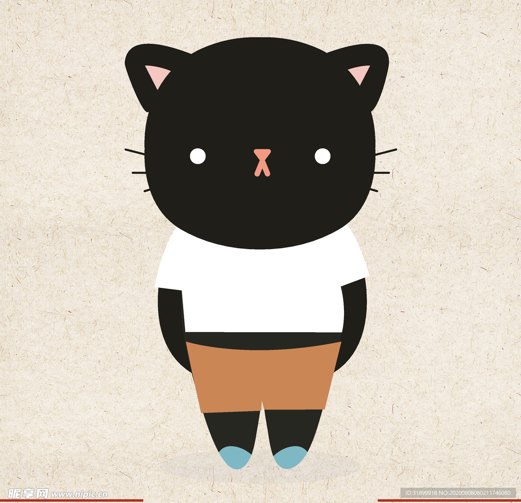 矢量动物 矢量植物 插画 手绘