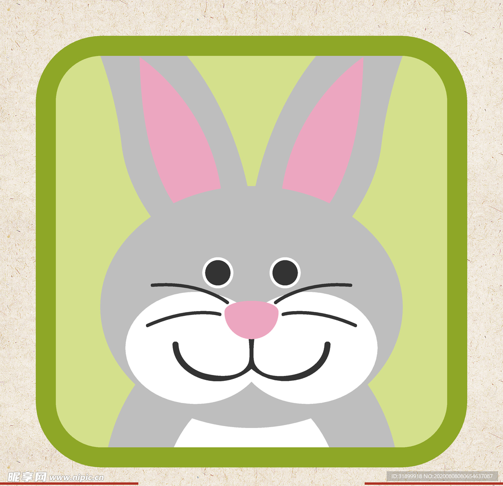 矢量动物 矢量植物 插画 手绘