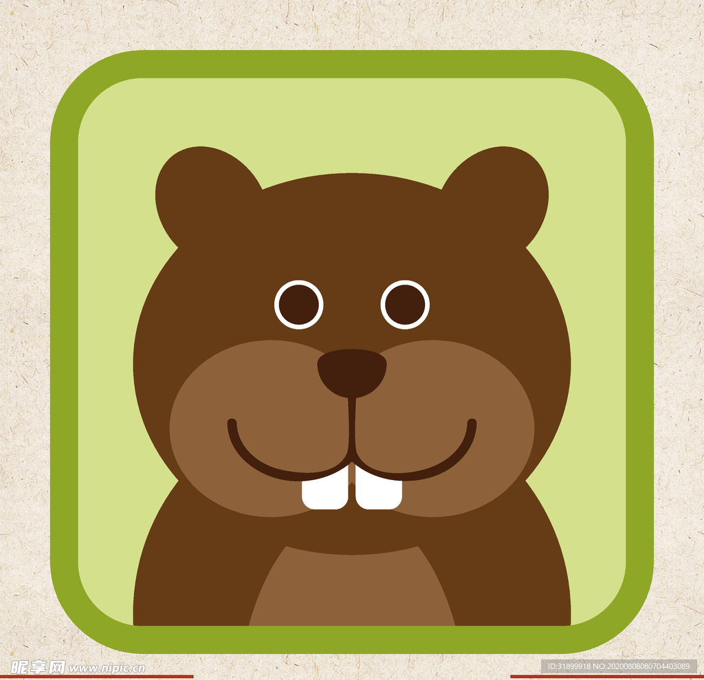 矢量动物 矢量植物 插画 手绘