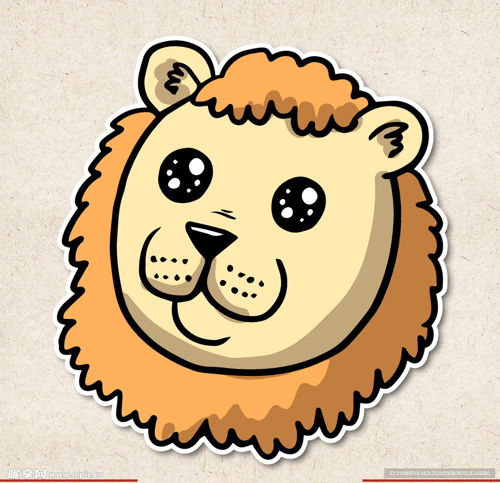 矢量动物 矢量植物 插画 手绘