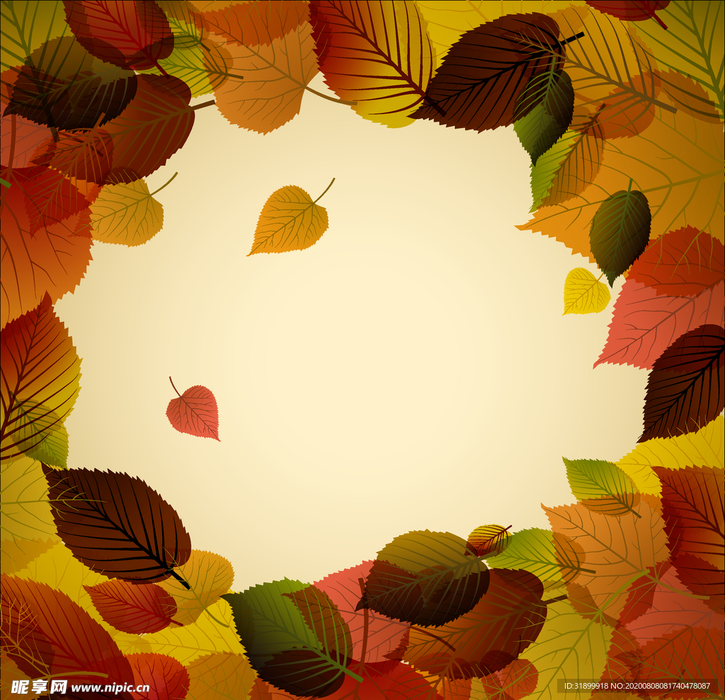 矢量动物 矢量植物 插画 手绘