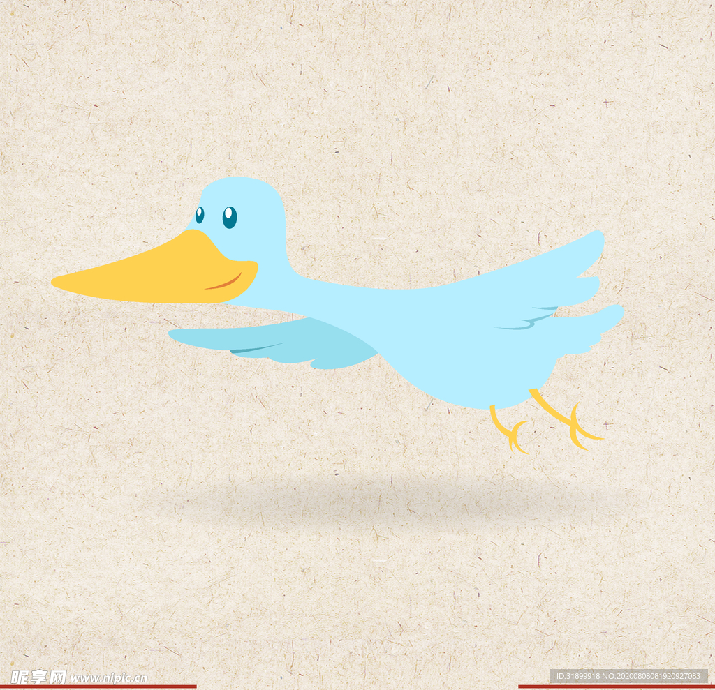 矢量动物 矢量植物 插画 手绘