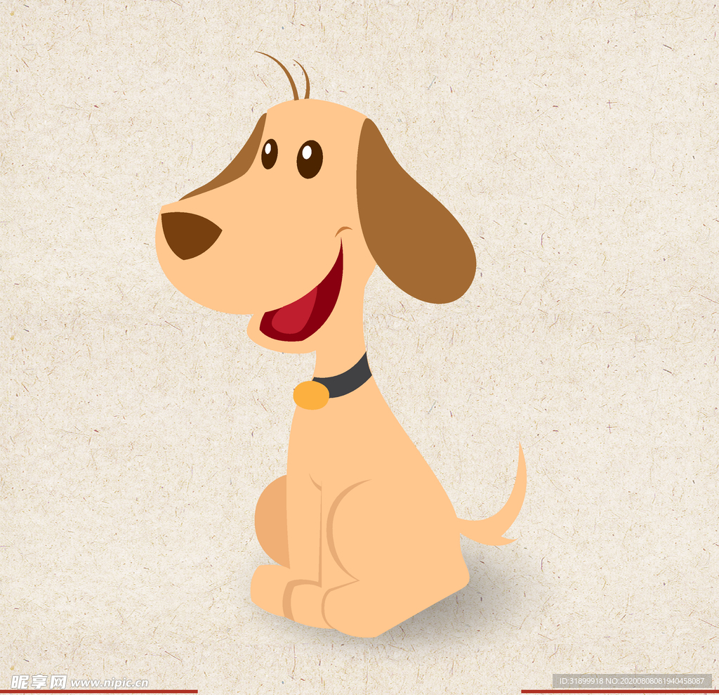 矢量动物 矢量植物 插画 手绘