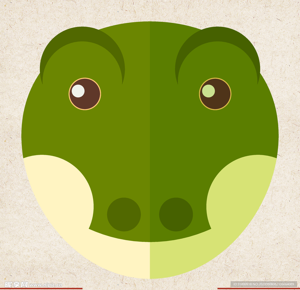 矢量动物 矢量植物 插画 手绘