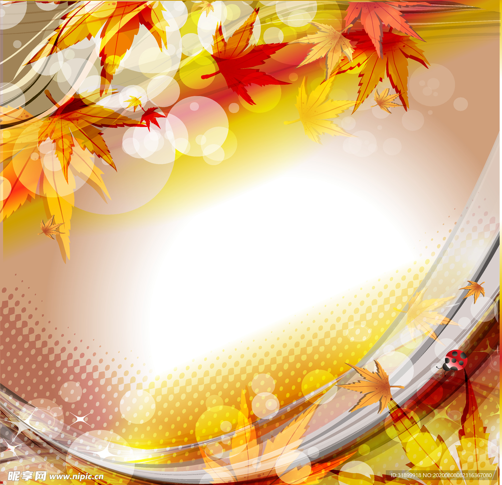 矢量动物 矢量植物 插画 手绘