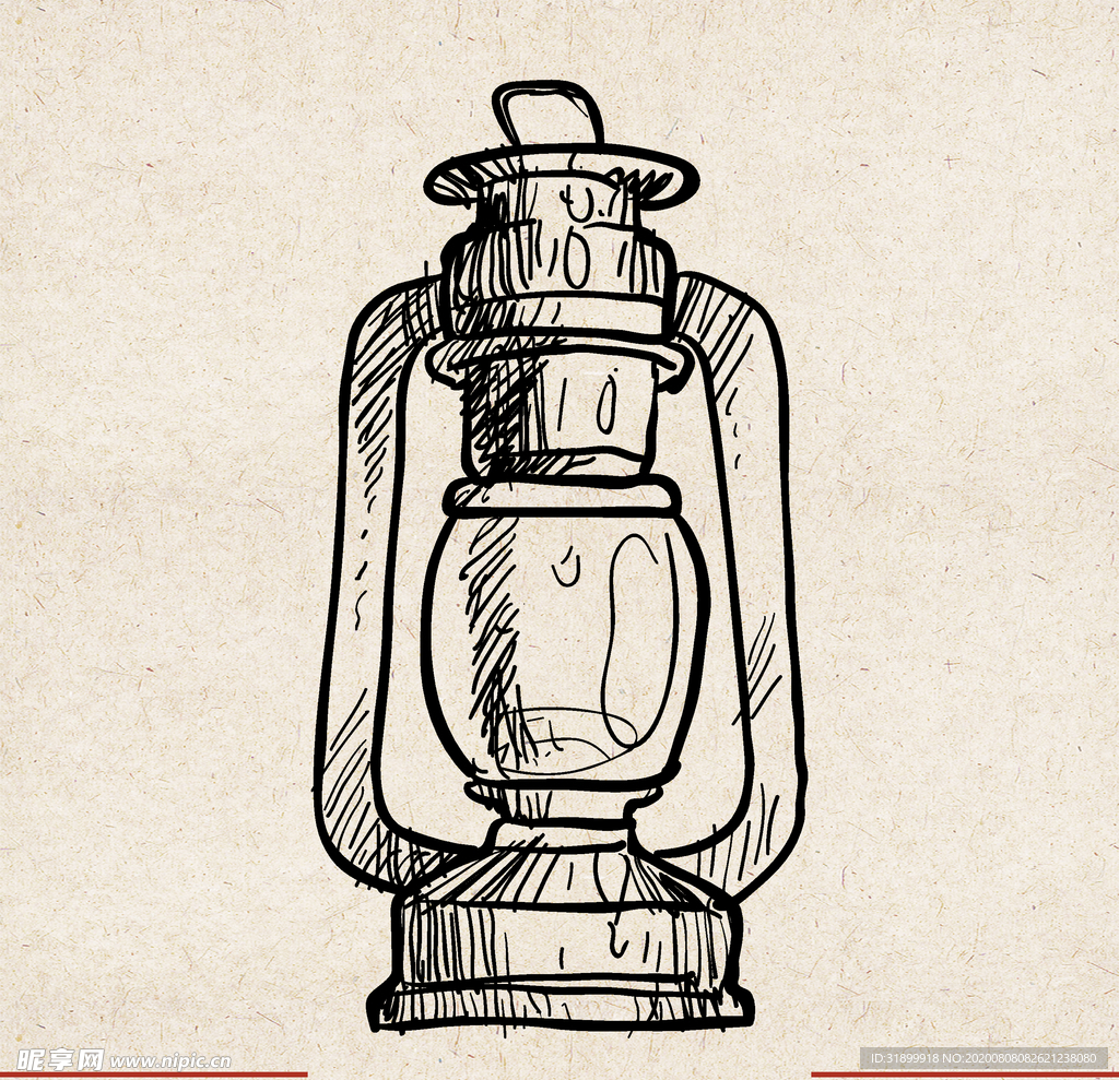 矢量动物 矢量植物 插画 手绘