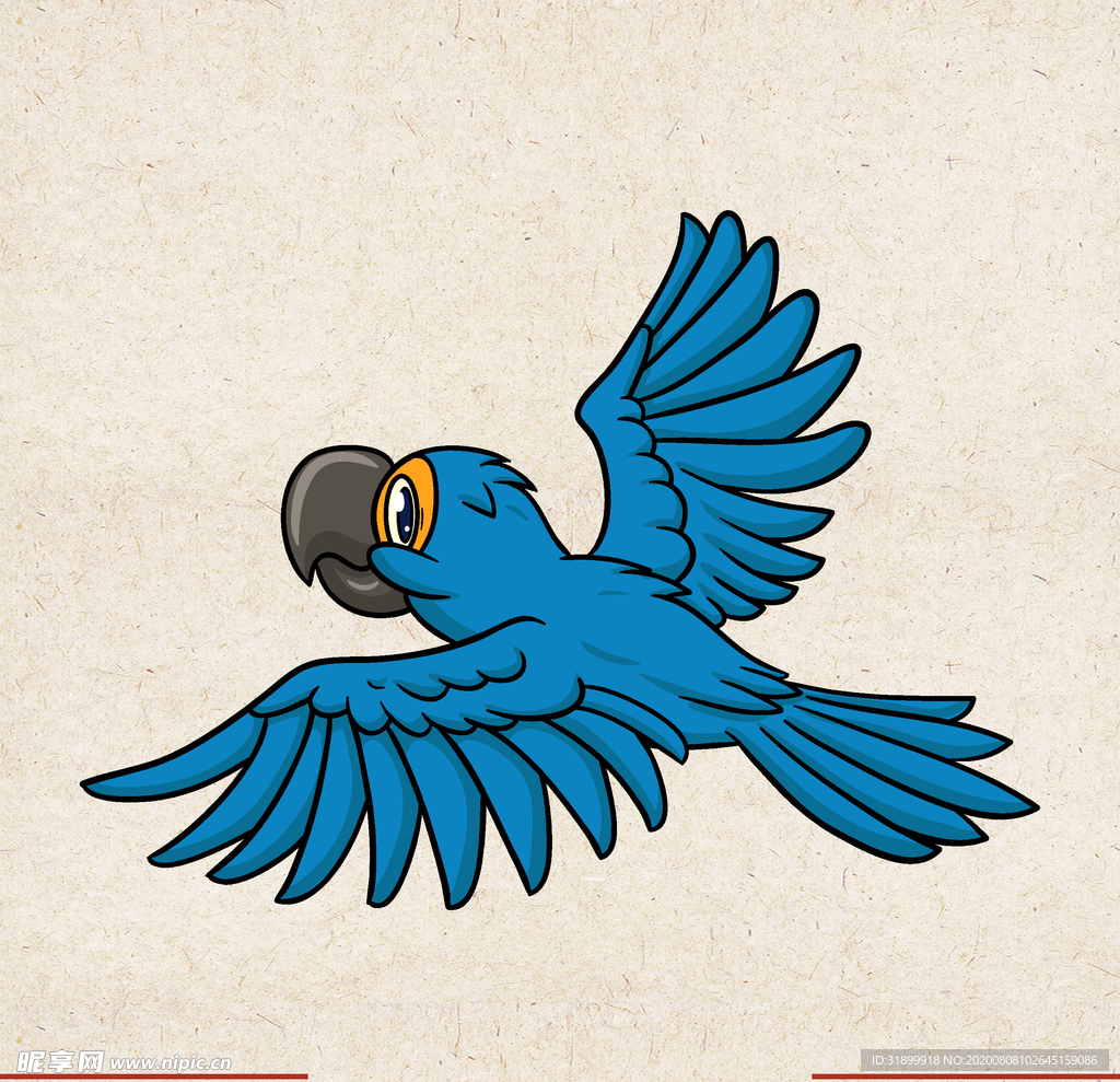 矢量动物 矢量植物 插画 手绘