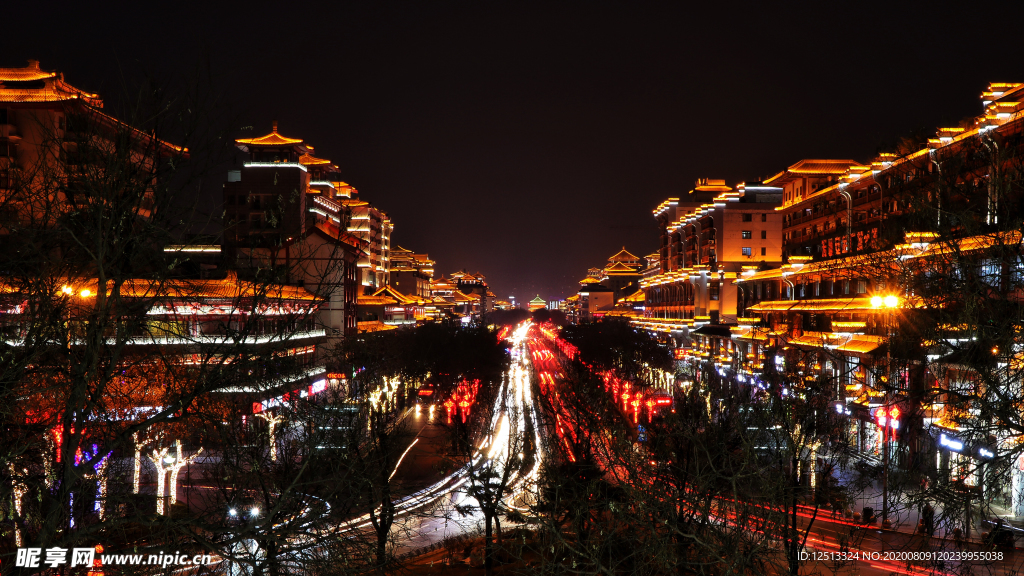 西安夜景