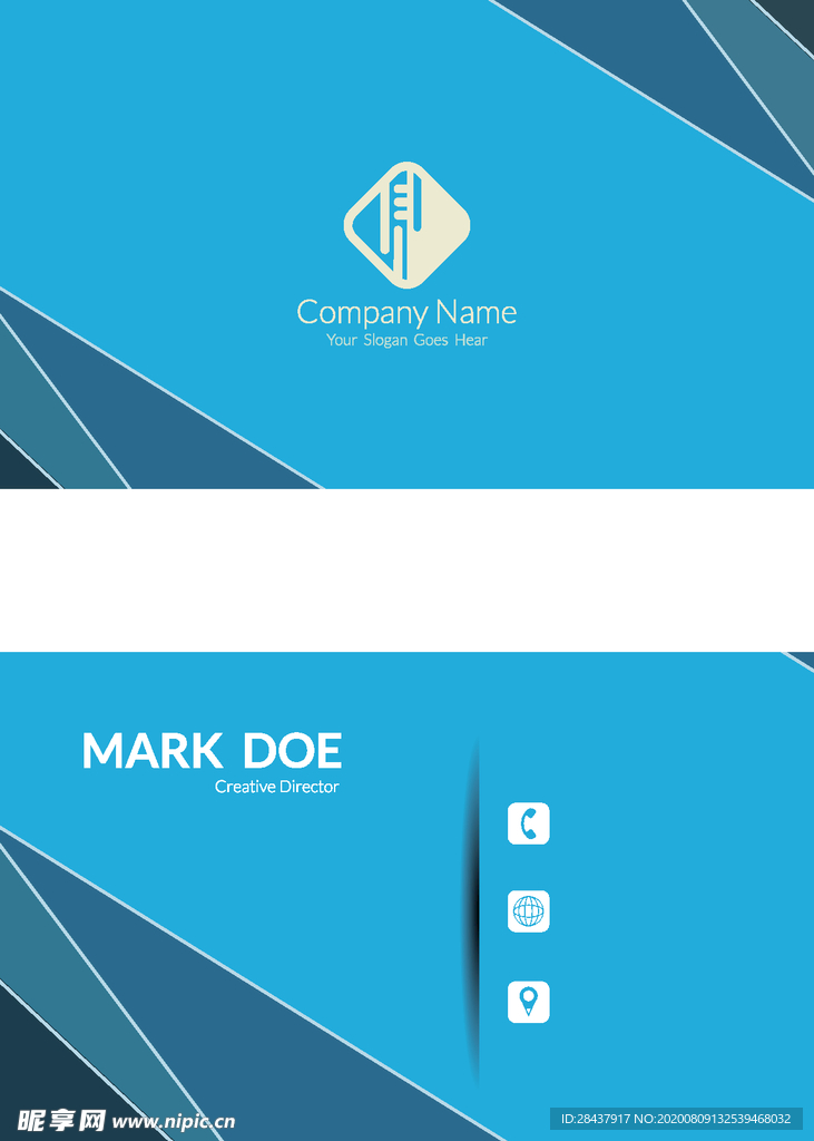 矢量名片模板