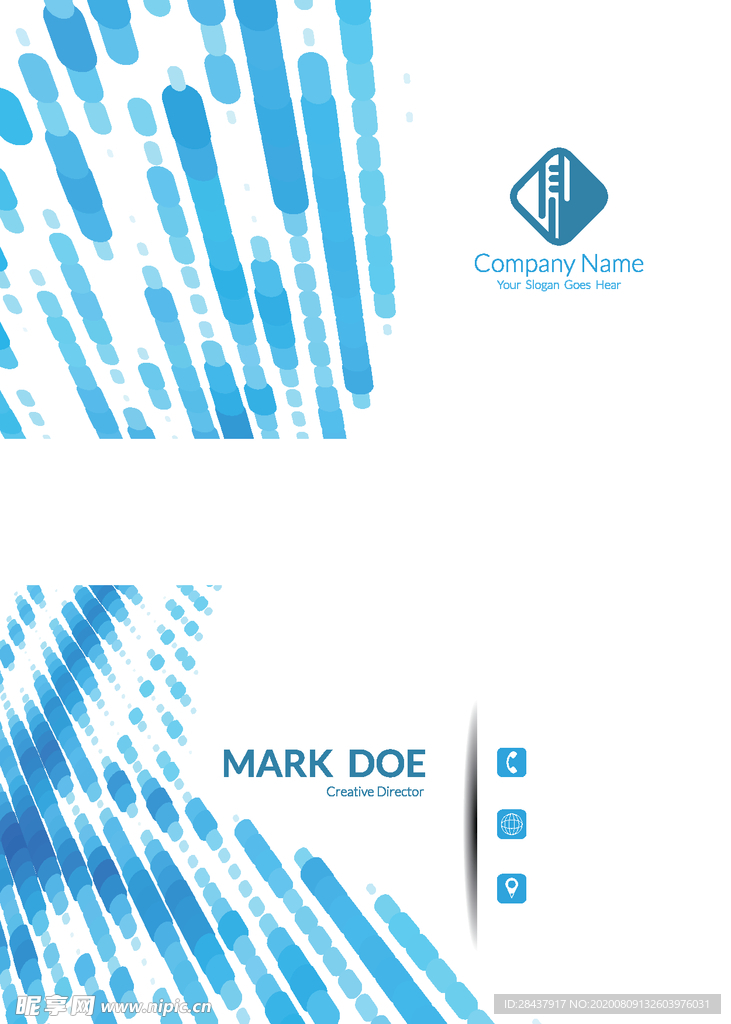 矢量名片模板